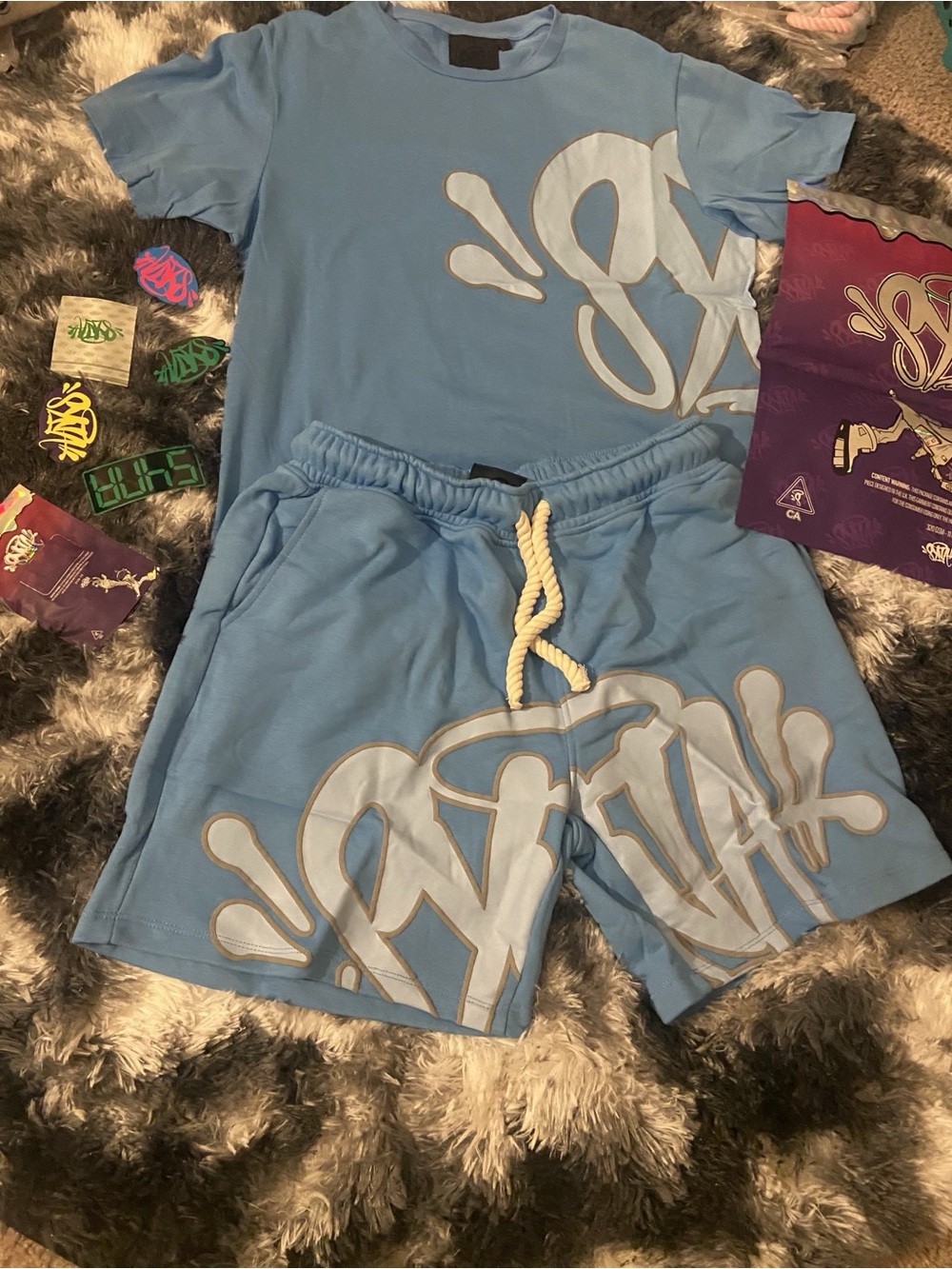 Men’s Syna World Set Light Blue Brand New